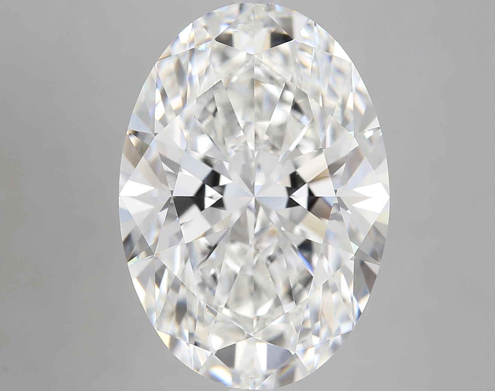 8.60 ct. oval Lab Grown Diamond front image