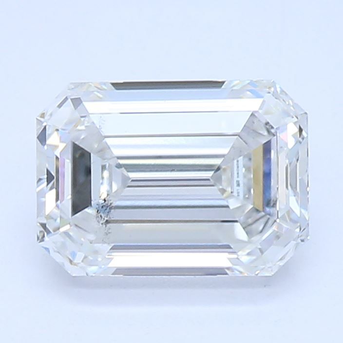 0.90 ct. emerald Lab Grown Diamond front image