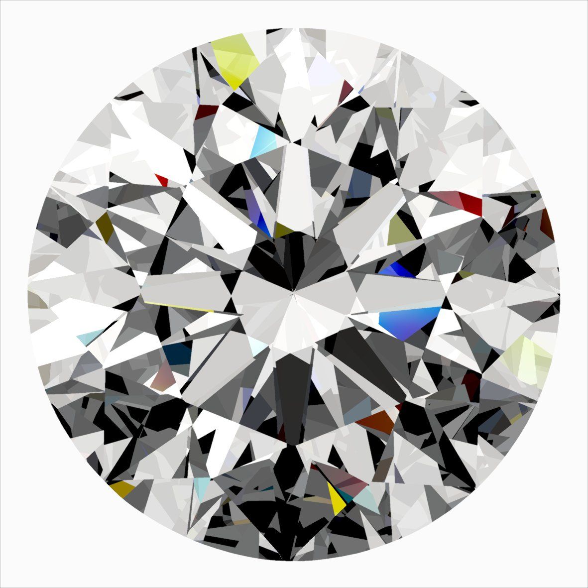Diamant Rond 0.40 ct - Couleur E - Pureté VS2