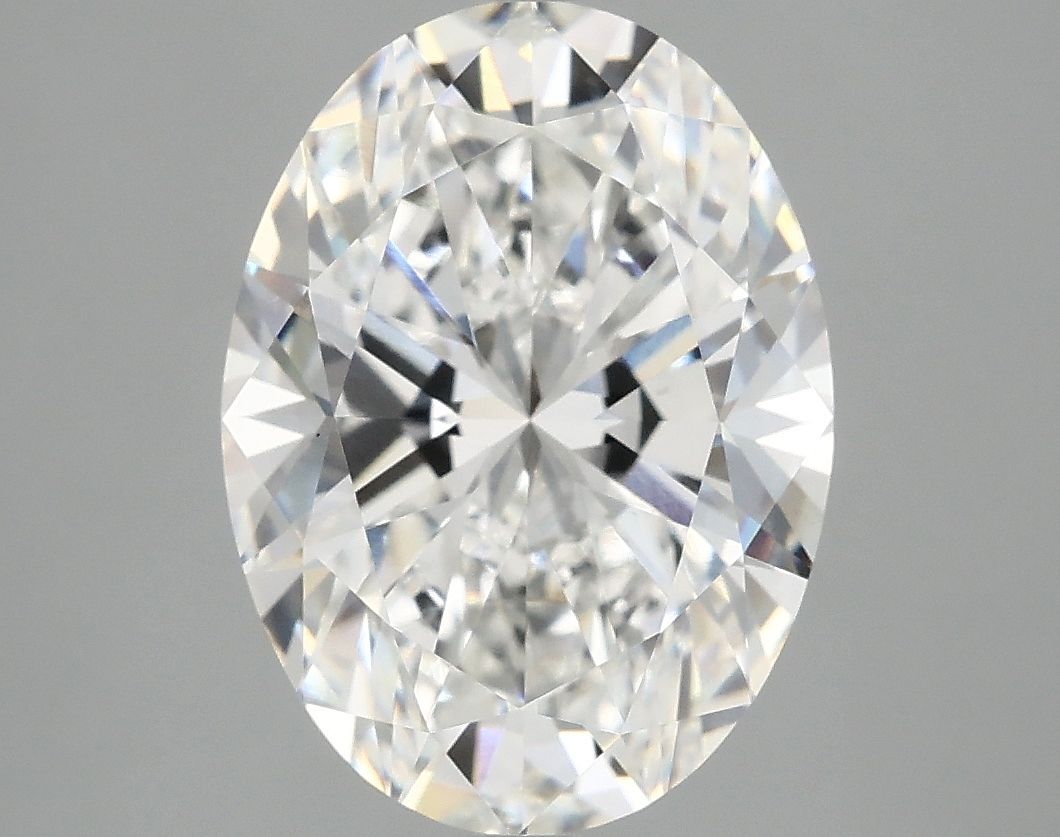 4.06 ct. oval Lab Grown Diamond front image