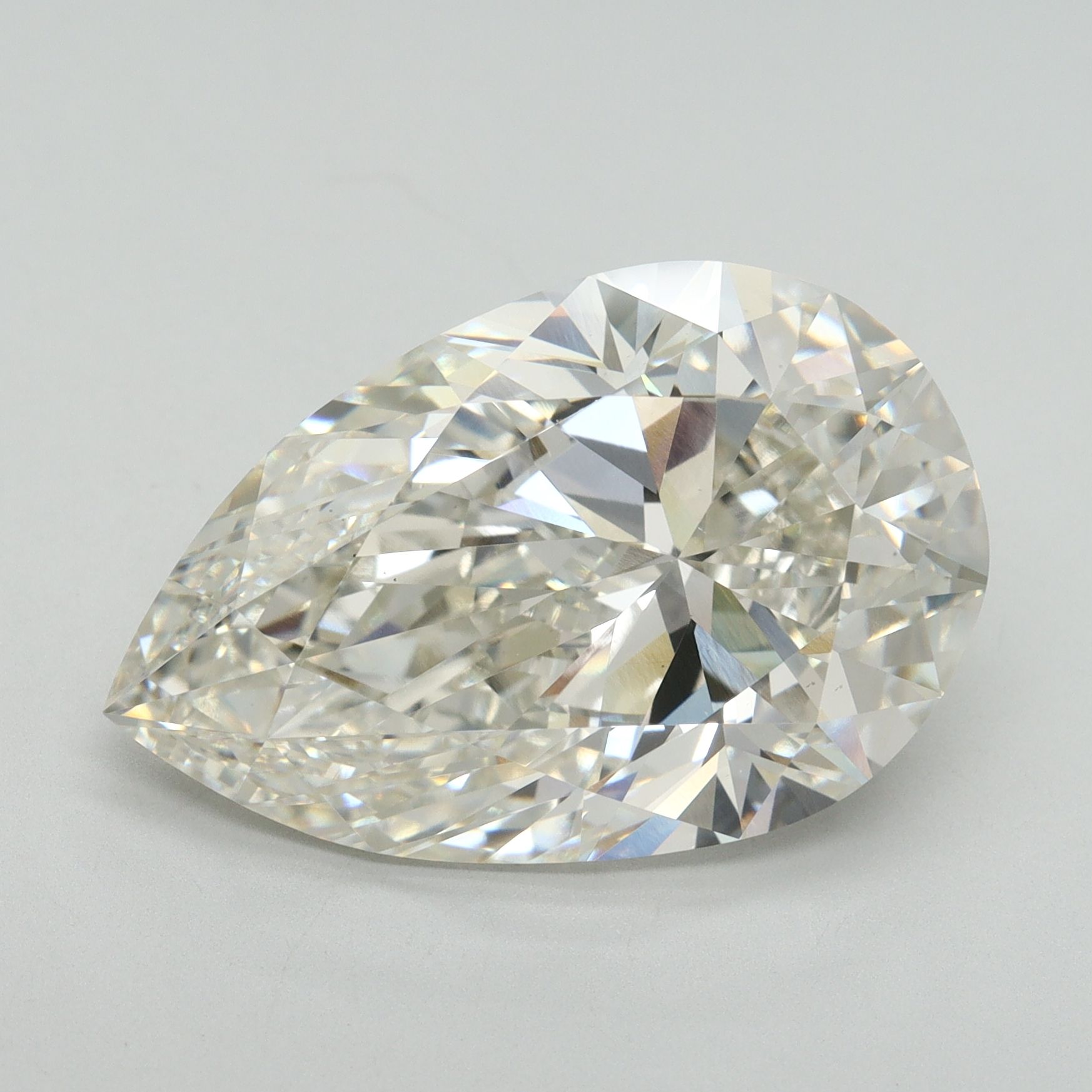 11.00 ct. pear Lab Grown Diamond front image
