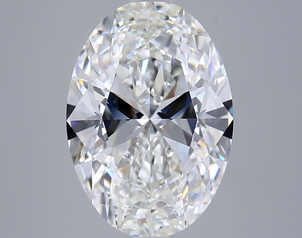 3.78 ct. oval Lab Grown Diamond front image