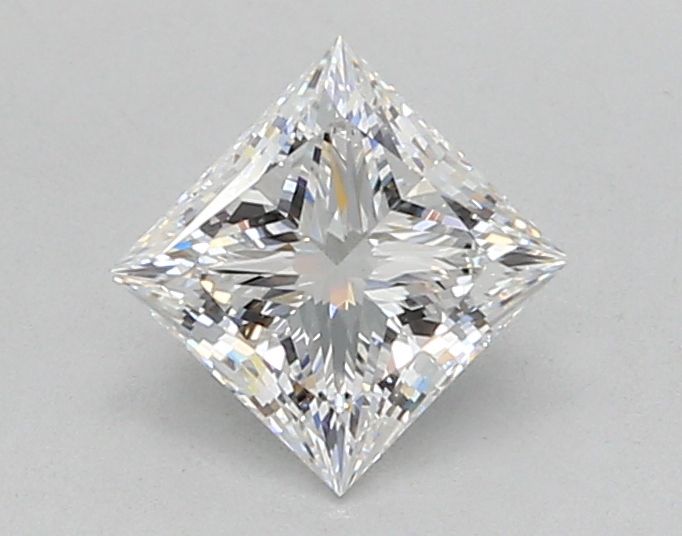 1 ct lab-grown Princess Diamond