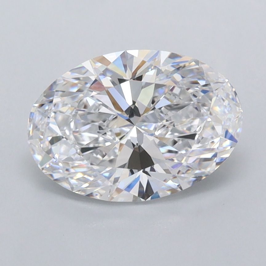 1.65 ct. oval Lab Grown Diamond front image
