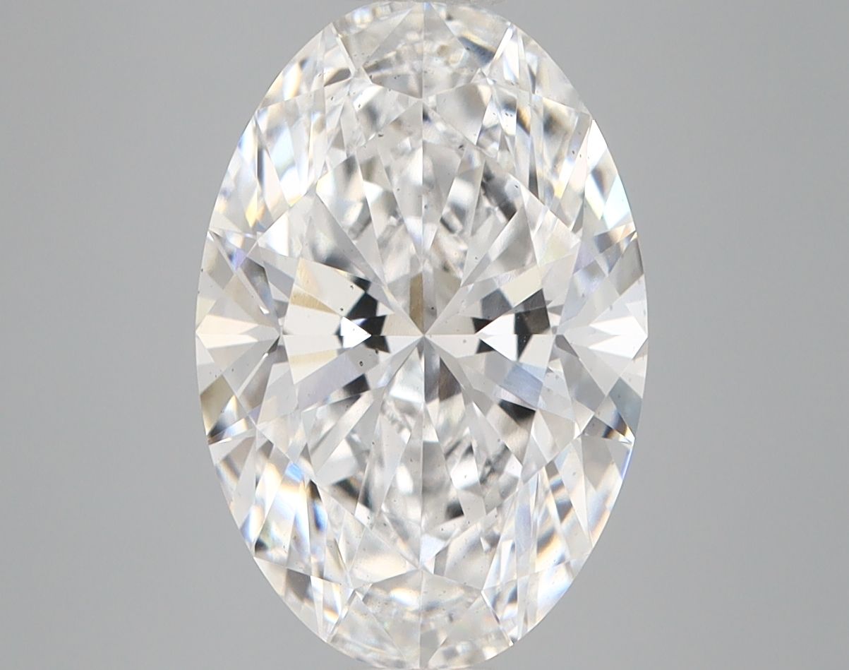 4.09 ct. oval Lab Grown Diamond front image
