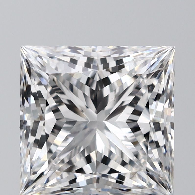 2.59 ct. princess Lab Grown Diamond front image