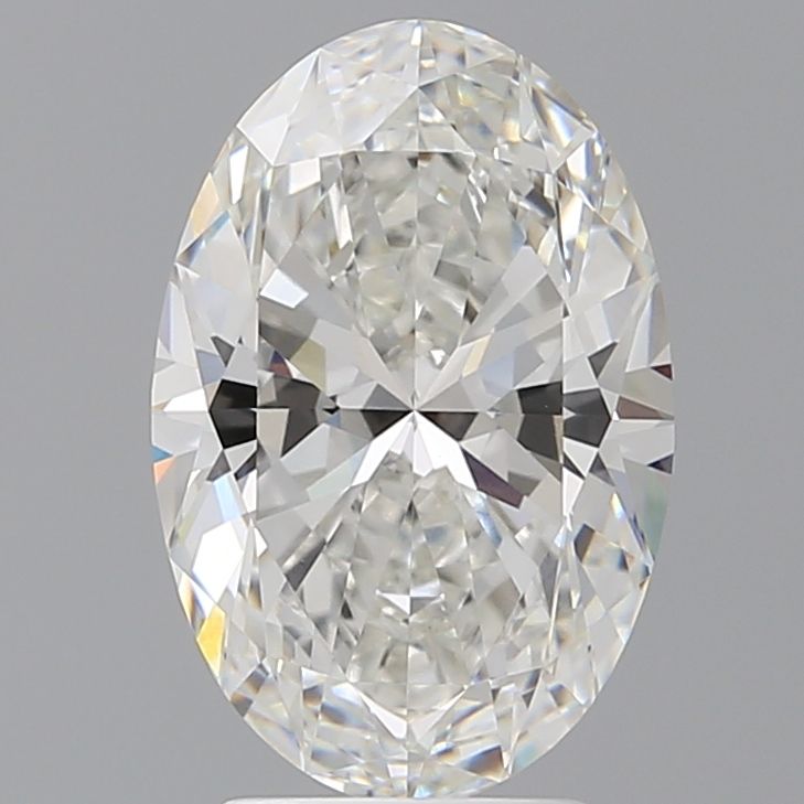 3.60 ct. oval Lab Grown Diamond front image