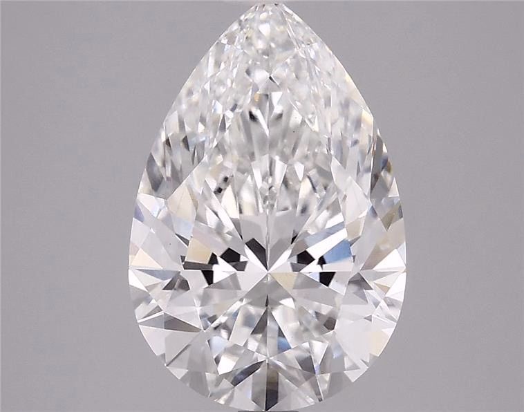 3.10 ct. pear Lab Grown Diamond front image