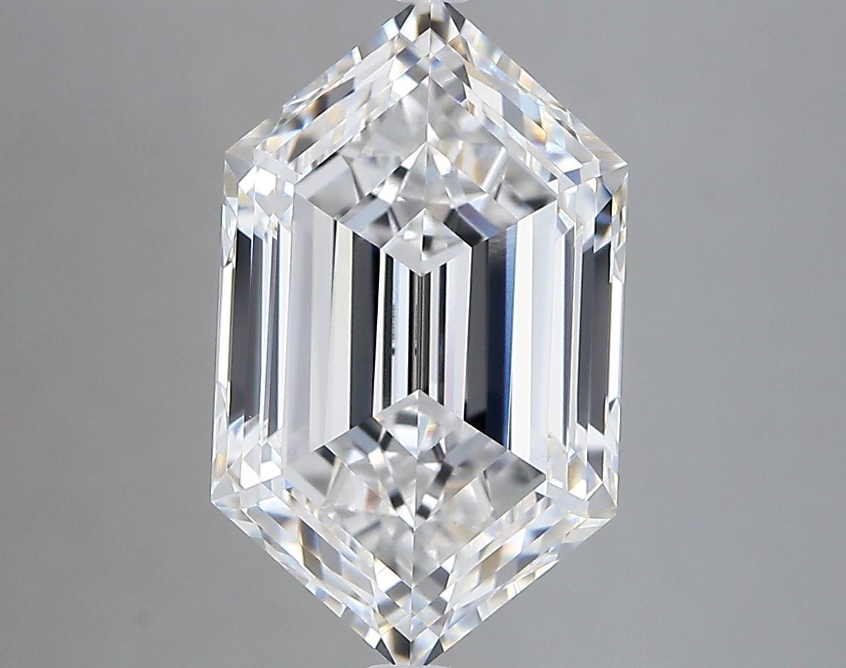 4.34 ct lab-grown Hexagonal Diamond