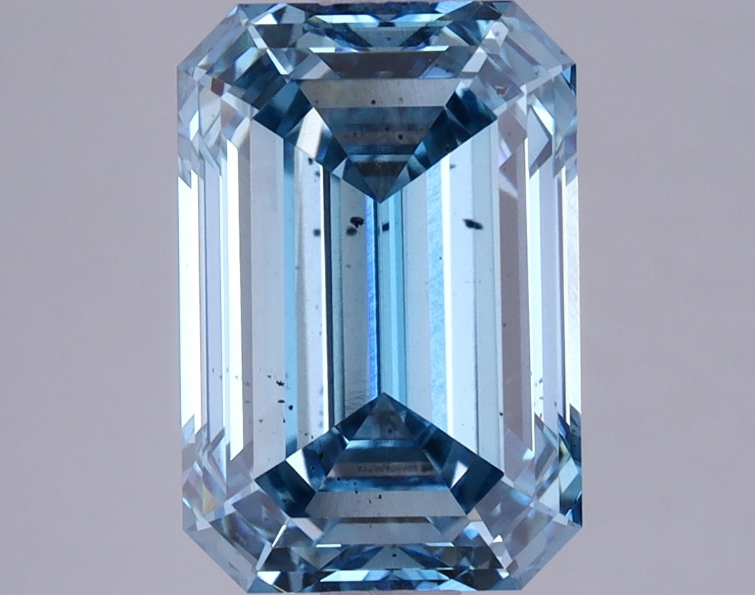 2.90 ct. emerald Lab Grown Diamond front image
