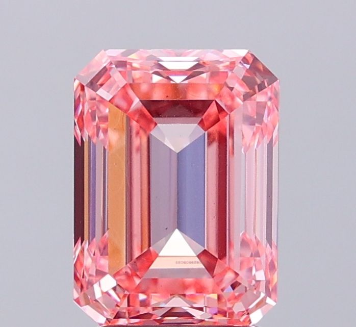 3.02 ct. emerald Lab Grown Diamond front image