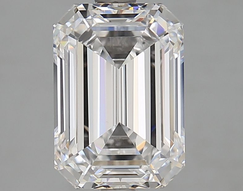 Diamant Émeraude 3.01 ct - Couleur D - Pureté VVS1