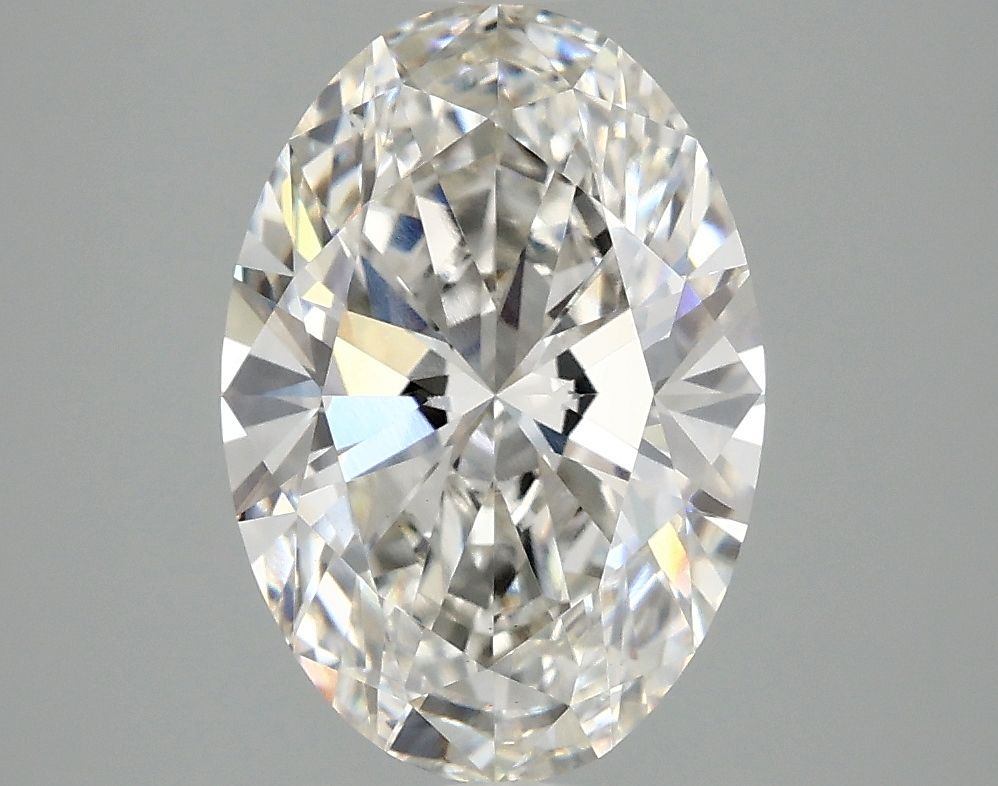 2.89 ct. oval Lab Grown Diamond front image