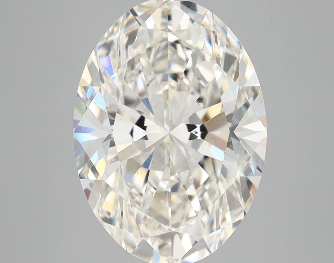 4.06 ct. oval Lab Grown Diamond front image
