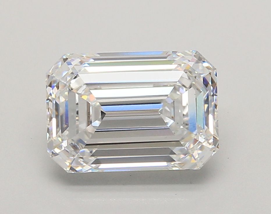3.04 ct. emerald Lab Grown Diamond front image
