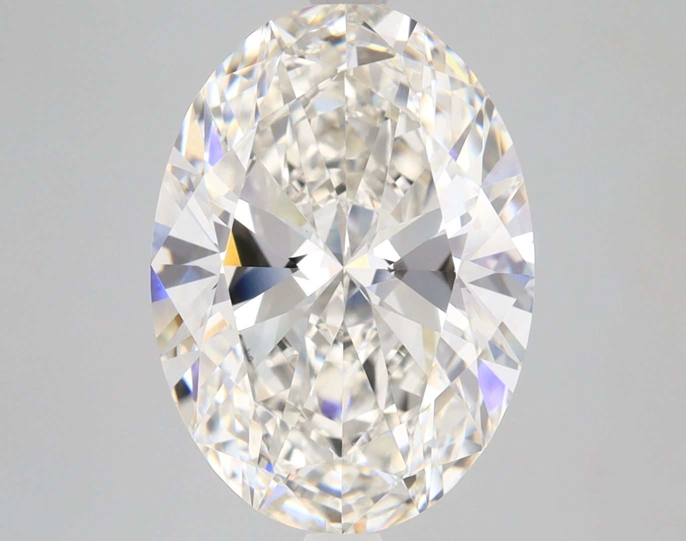 5.04 ct. oval Lab Grown Diamond front image