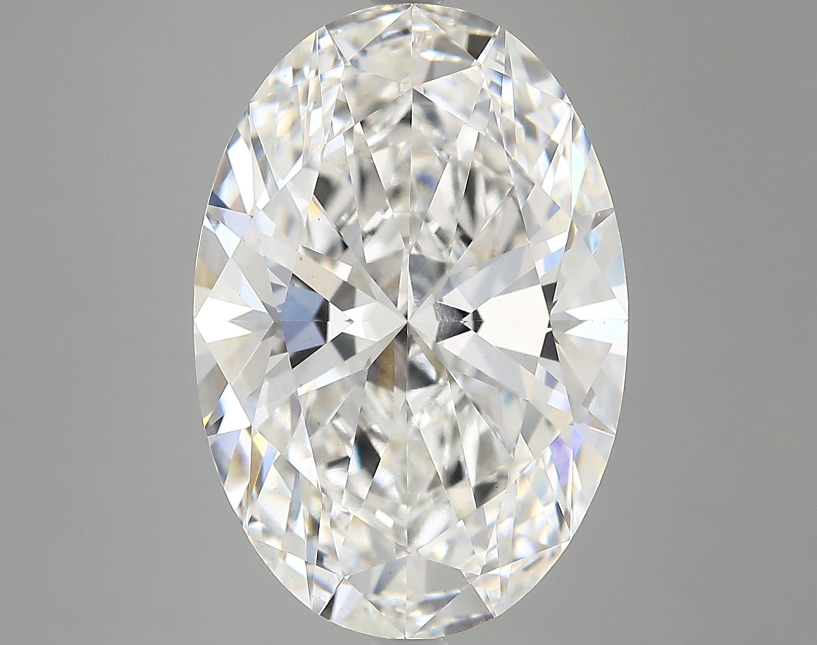 8.09 ct. oval Lab Grown Diamond front image