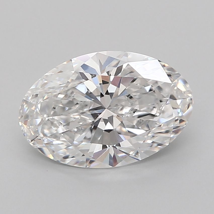 3.08 ct. oval Lab Grown Diamond front image
