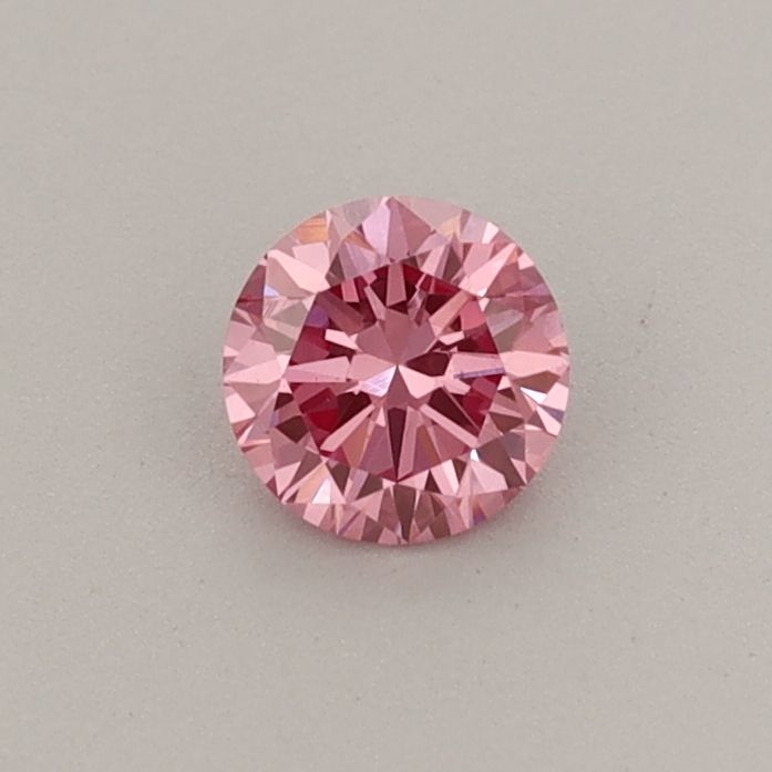 0.32 CT Fancy Vivid Pink ROUND