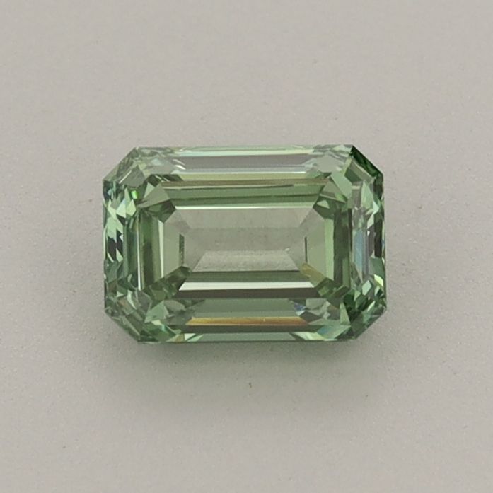 0.55 CT Fancy Vivid Green EMERALD
