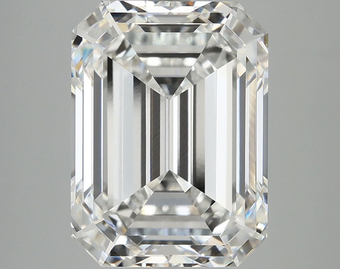 7.44 ct. emerald Lab Grown Diamond front image
