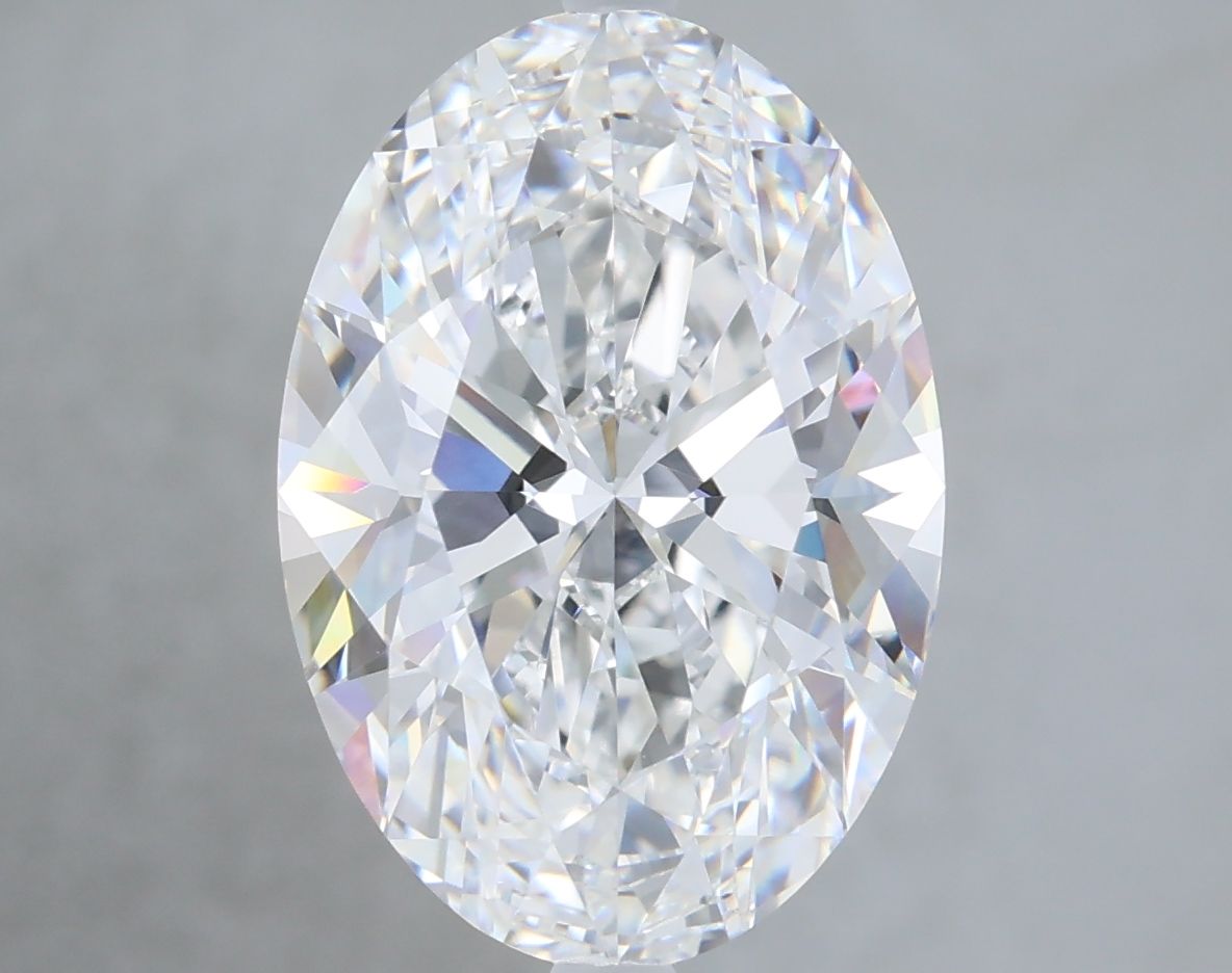 5.05 ct. oval Lab Grown Diamond front image