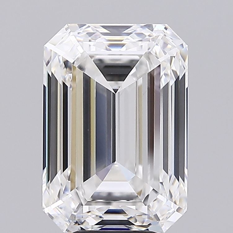 7.03 ct. emerald Lab Grown Diamond front image