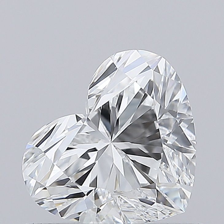 0.78 Carat D VS2 Heart Lab Diamond