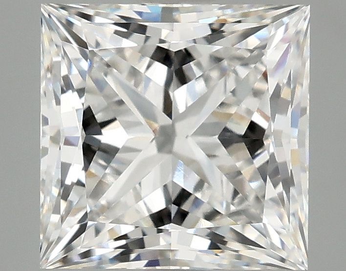 3.09 ct. princess Lab Grown Diamond front image