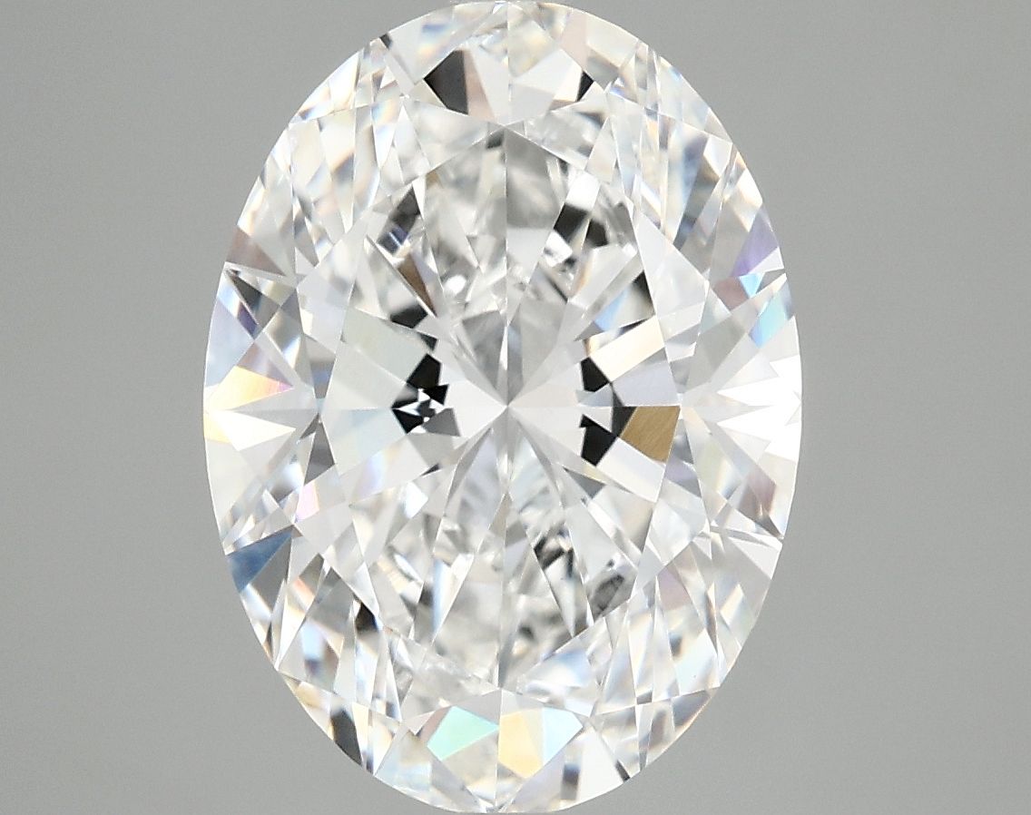5.04 ct. oval Lab Grown Diamond front image