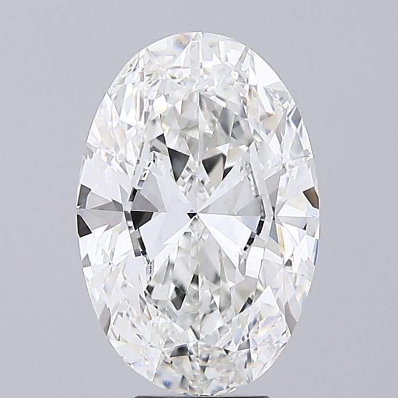 7.01 ct. oval Lab Grown Diamond front image