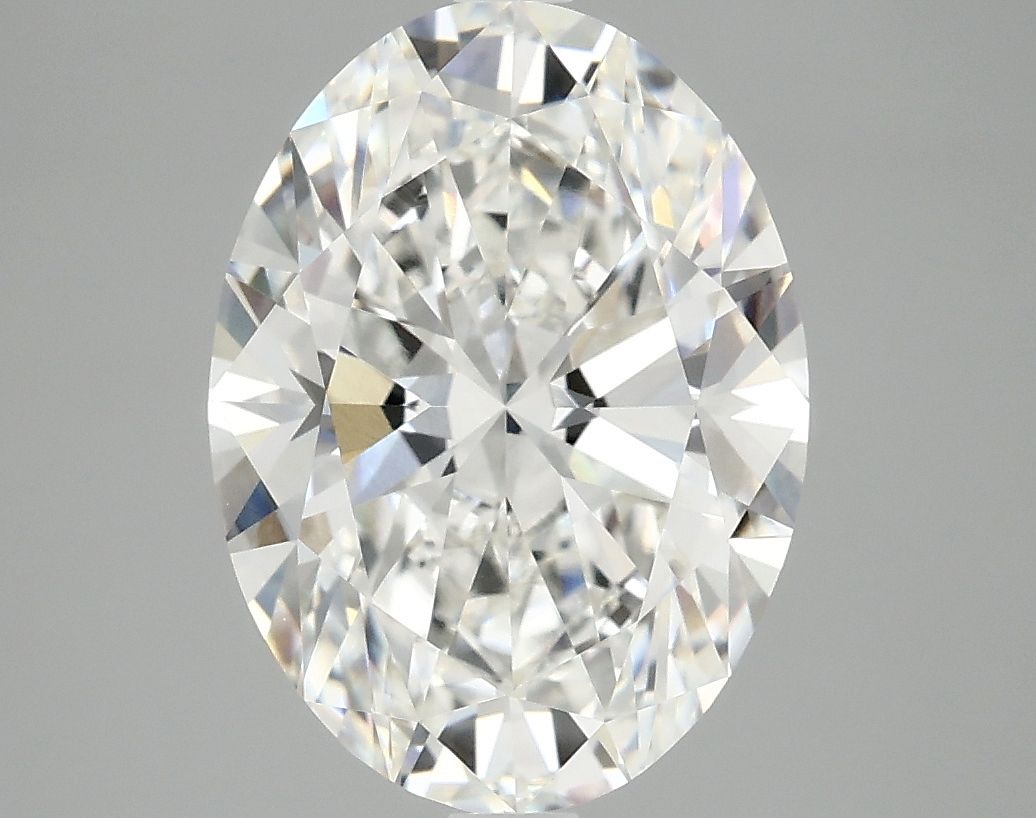 3.91 ct. oval Lab Grown Diamond front image