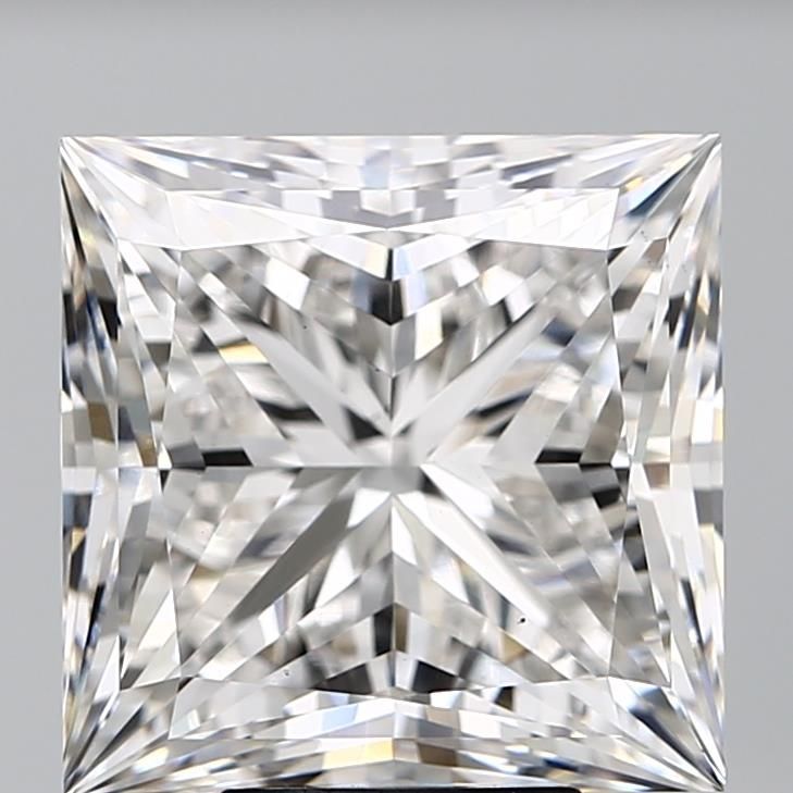 8.08 ct. princess Lab Grown Diamond front image