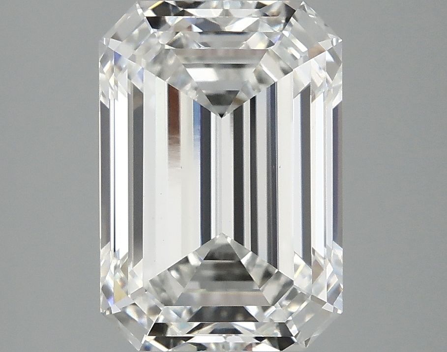 3.86 ct. emerald Lab Grown Diamond front image