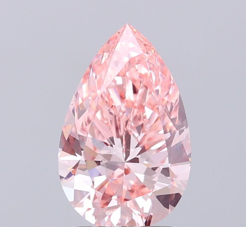 1.86 CT Fancy Vivid Pink PEAR