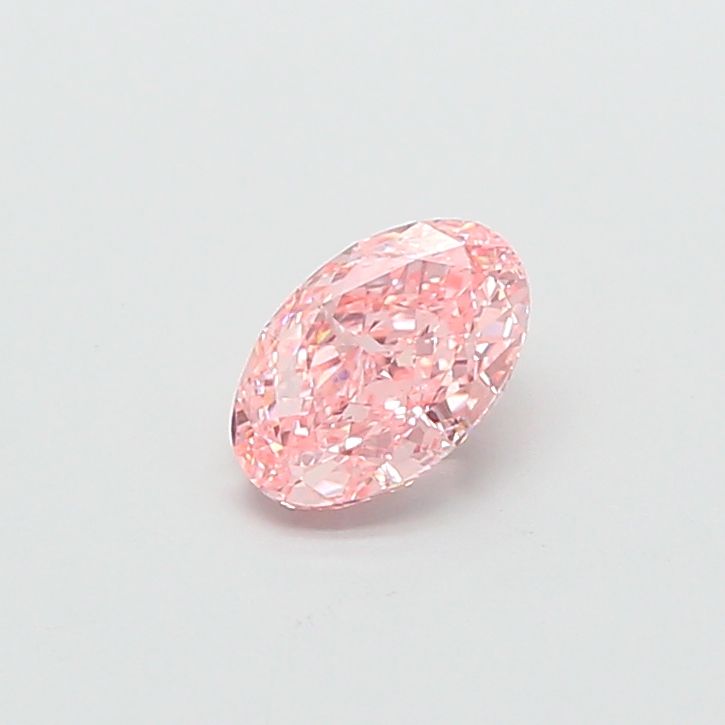 1.08 CT Fancy Vivid Pink OVAL