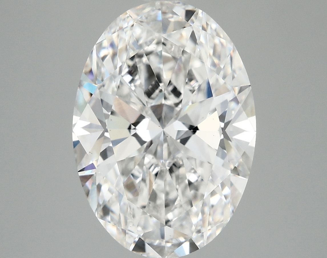 5.05 ct. oval Lab Grown Diamond front image