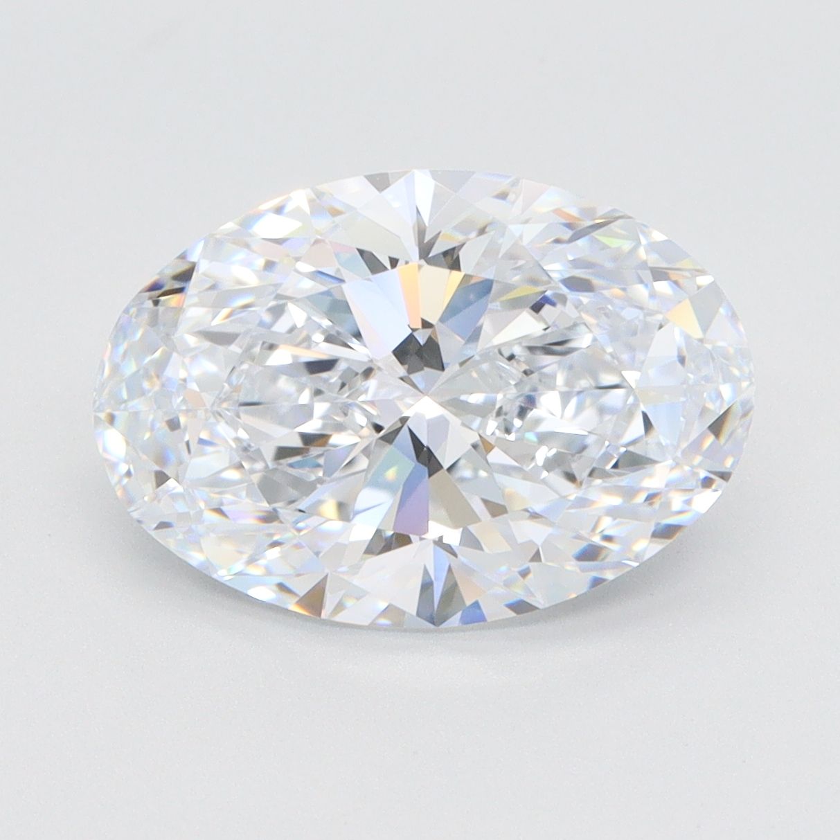 4.09 ct. oval Lab Grown Diamond front image