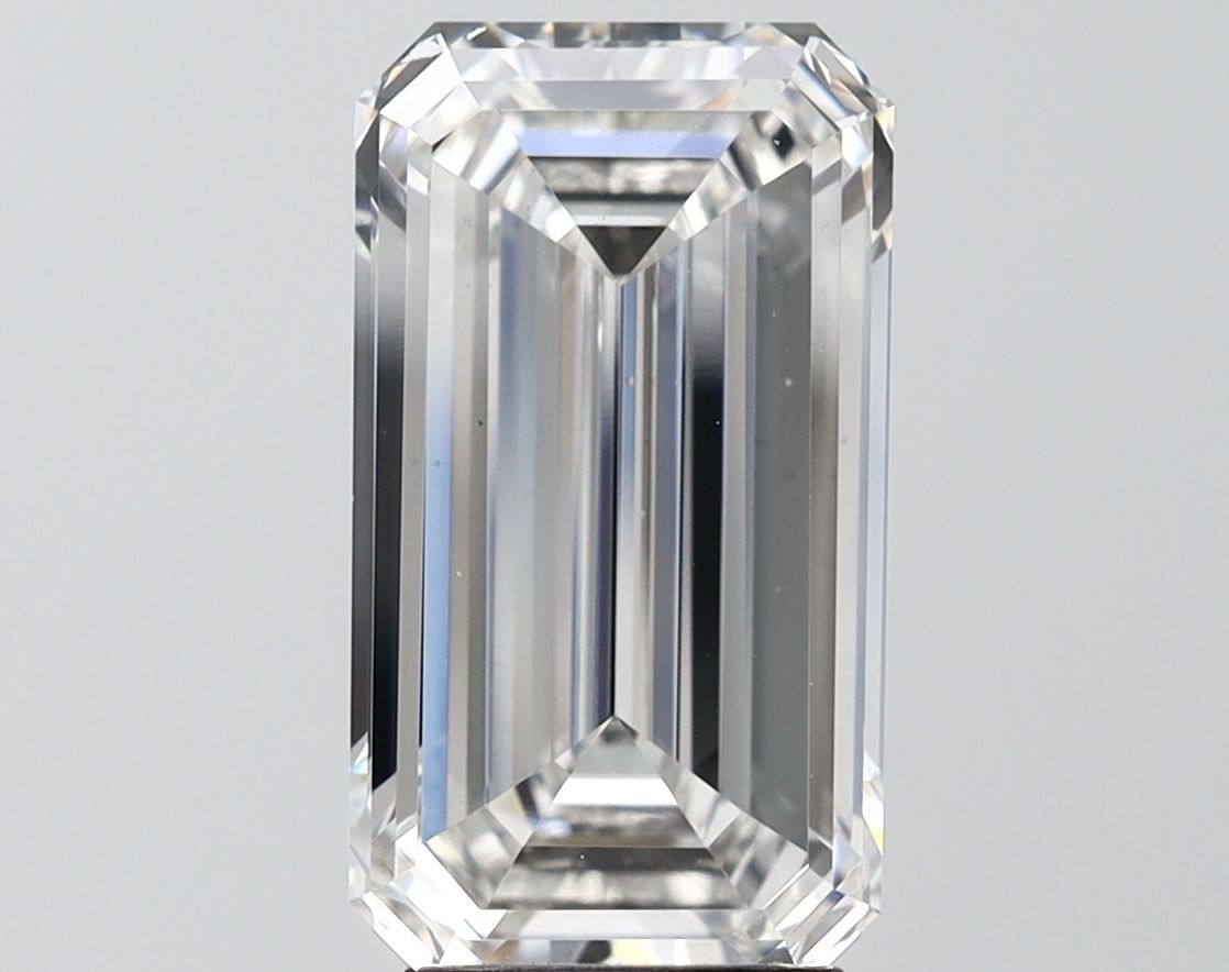 4.02 ct. emerald Lab Grown Diamond front image