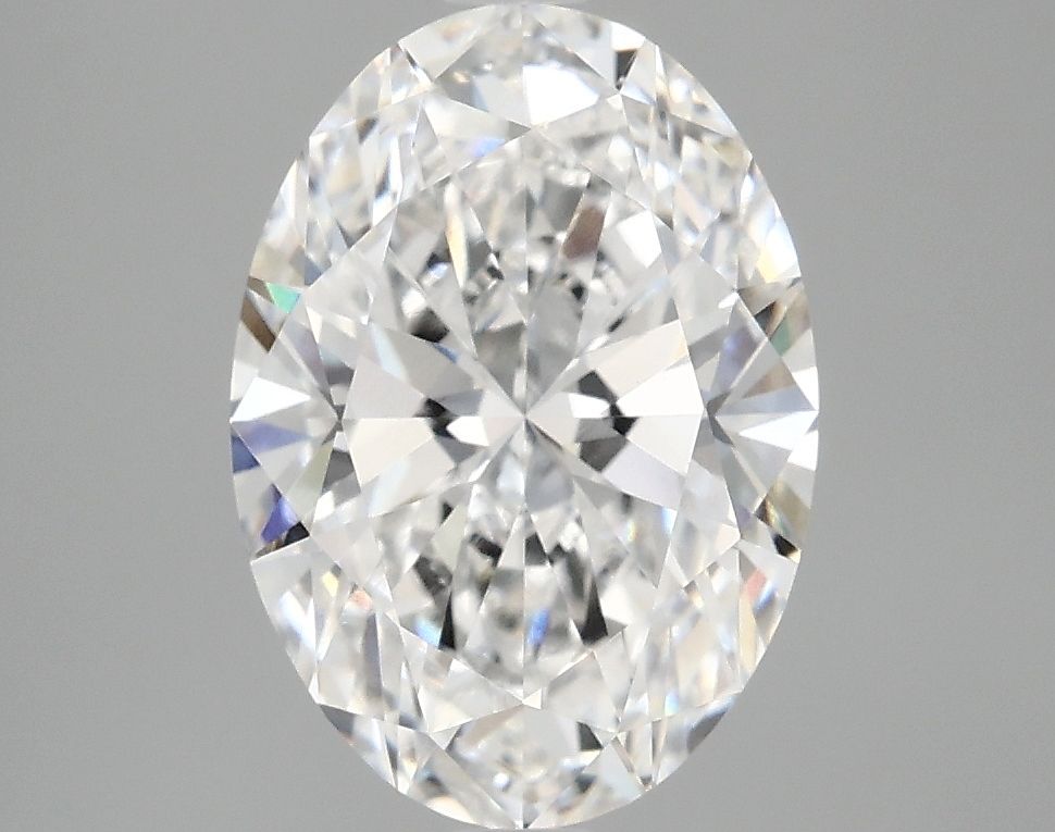 2.84 ct. oval Lab Grown Diamond front image