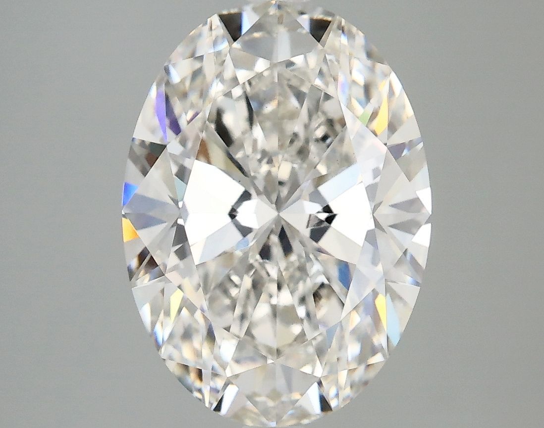 4.05 ct. oval Lab Grown Diamond front image