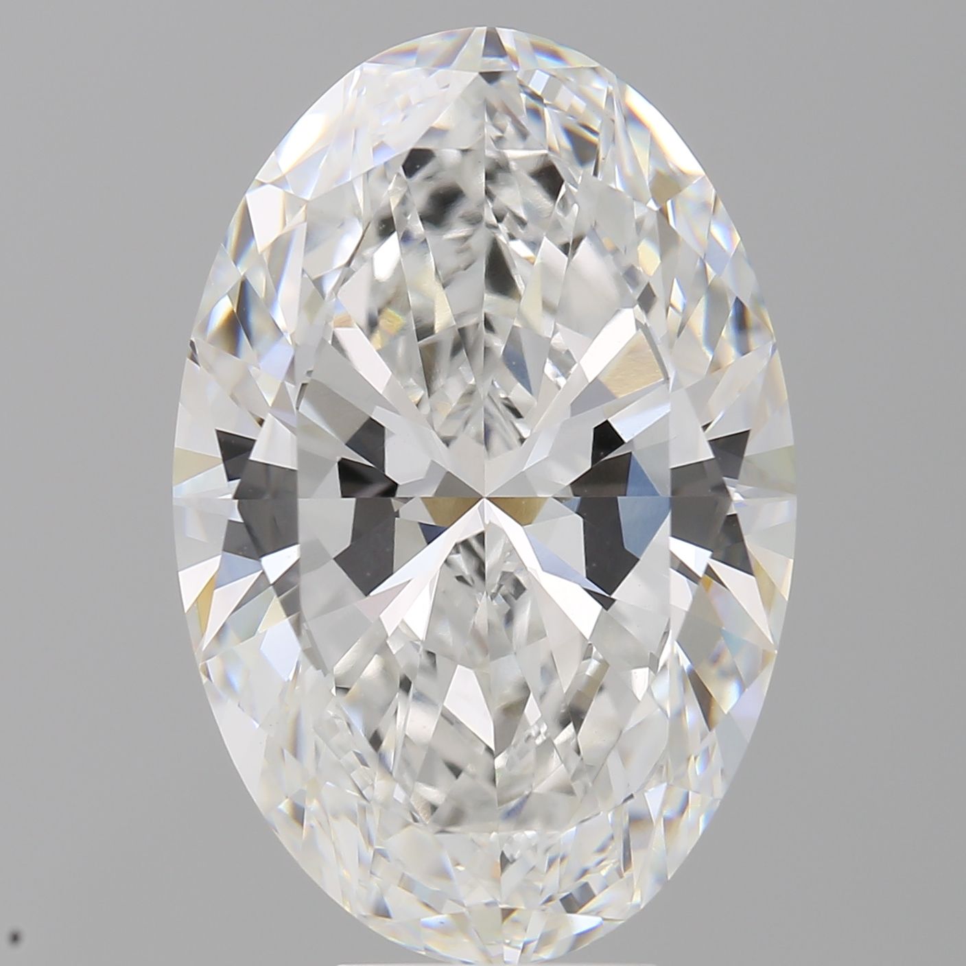 9.06 ct. oval Lab Grown Diamond front image