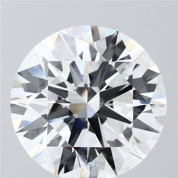 8.04 ct. round Lab Grown Diamond front image
