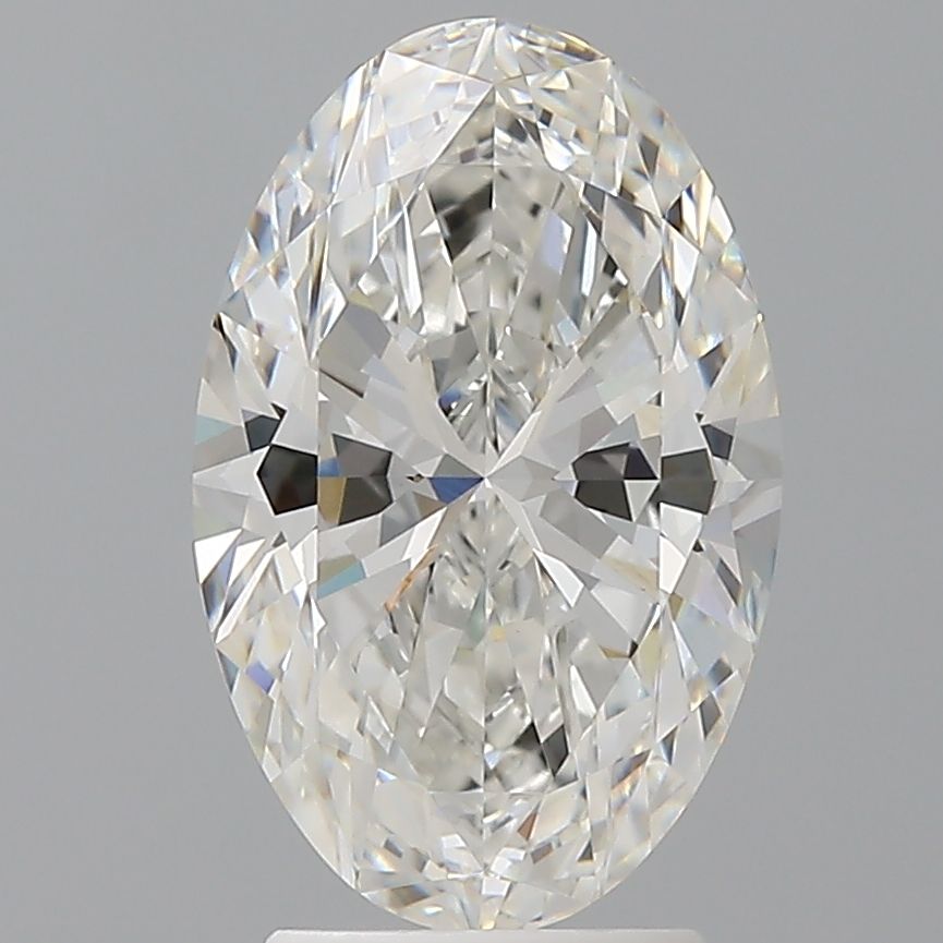 3.05 ct. oval Lab Grown Diamond front image