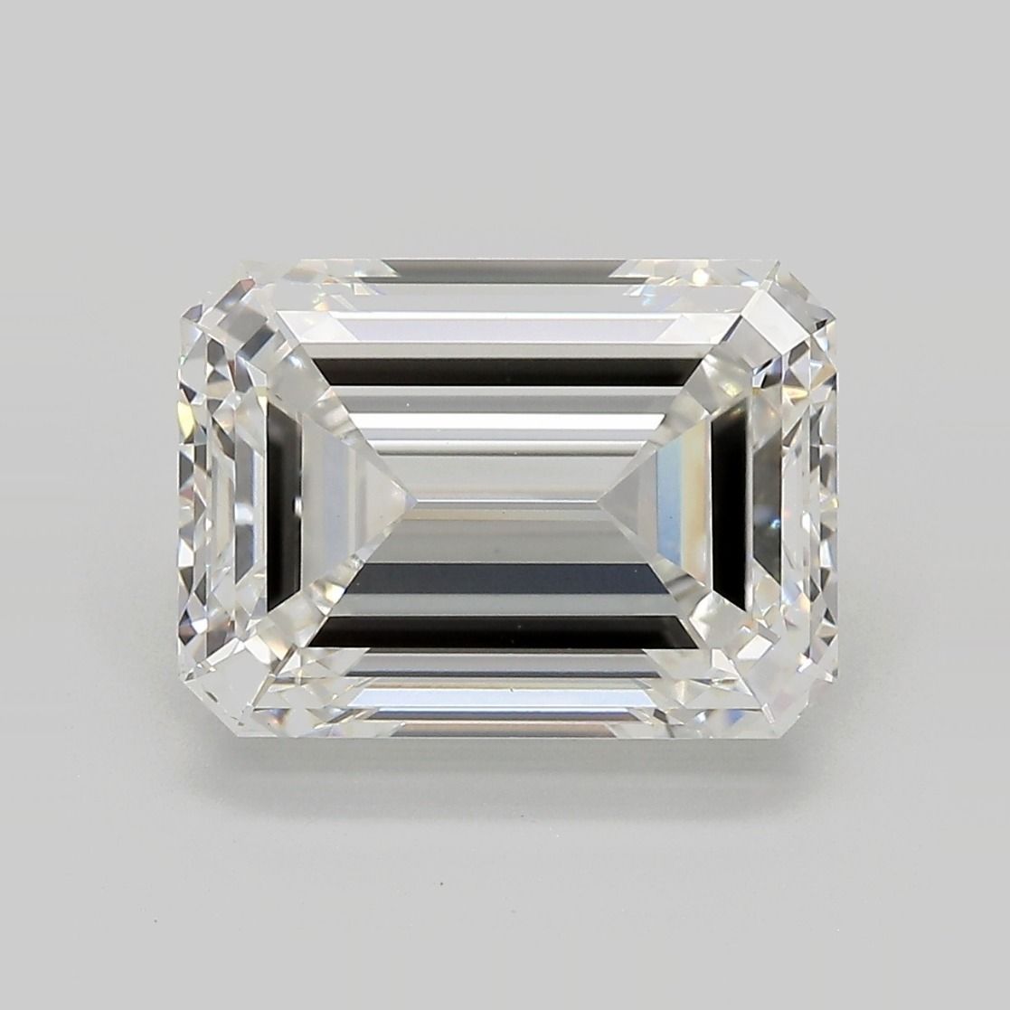 6.10 ct. emerald Lab Grown Diamond front image