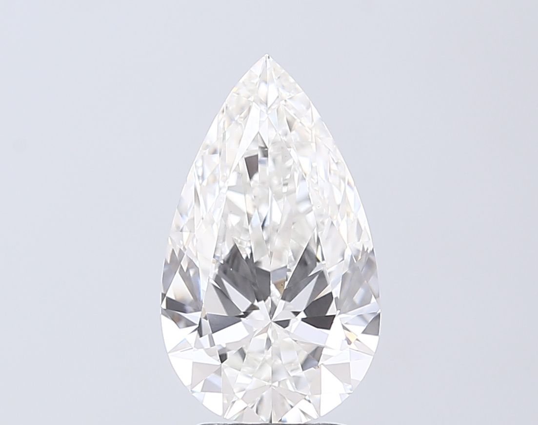 3.02 ct. pear Lab Grown Diamond front image