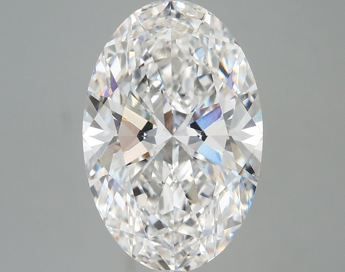 3.88 ct. oval Lab Grown Diamond front image