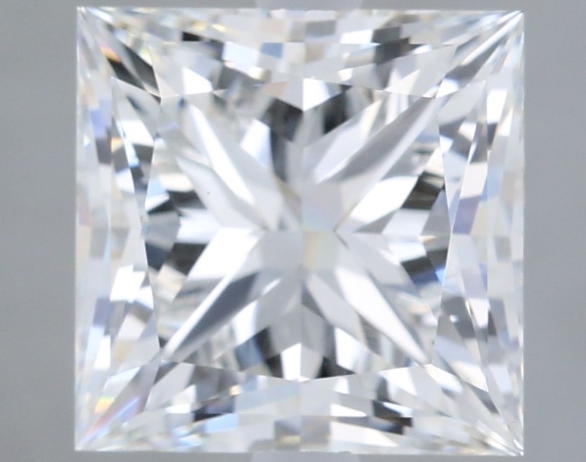 3.08 ct. princess Lab Grown Diamond front image
