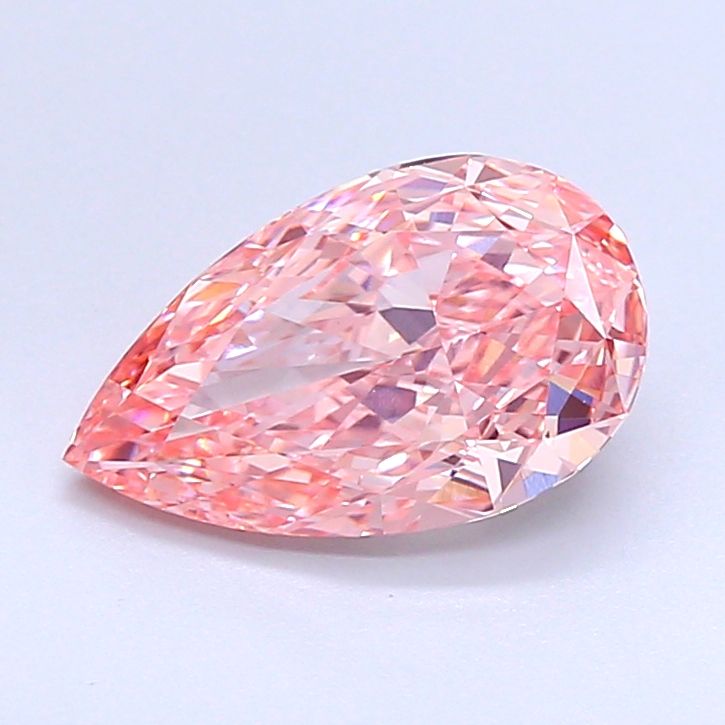 1.1 CT Fancy Vivid Green PEAR