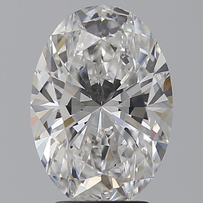 3.28 ct. oval Lab Grown Diamond front image